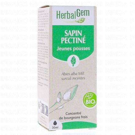 HERBALGEM Concentré de bourgeons frais - Sapin pectiné jeunes pousses bio 30ml