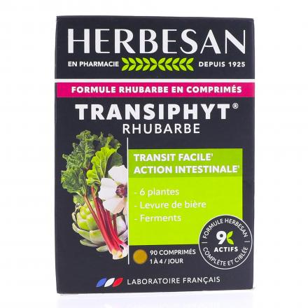 HERBESAN Transiphyt Rhubarbe 90 comprim&eacute;s