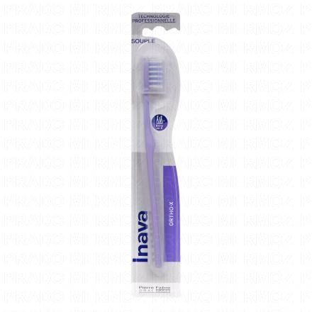 INAVA Brosse à dent ortho x couleur violet