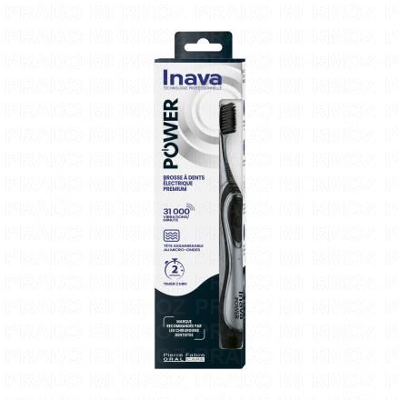 INAVA Power- Brosse &agrave; dent hybrid timer noir