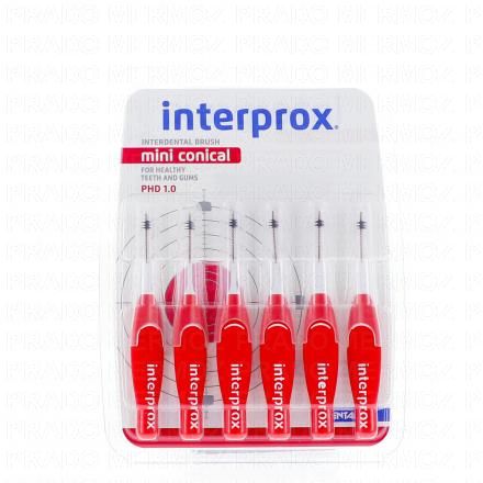 INTERPROX Brossettes interdentaires Conical (mini conical 1.0mm)