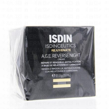 ISDIN A.G.E Reverse night - Cr&egrave;me r&eacute;paratrice et remodelante 51.5g