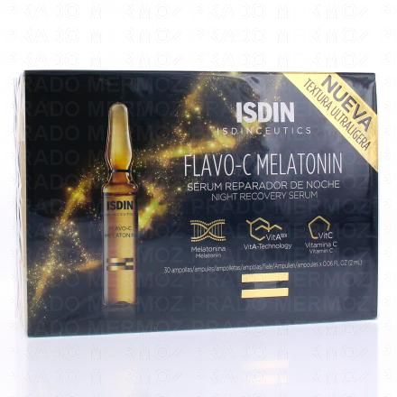 ISDIN Flavo-C Melatonin - Sérum réparateur de nuit (2ml x30)