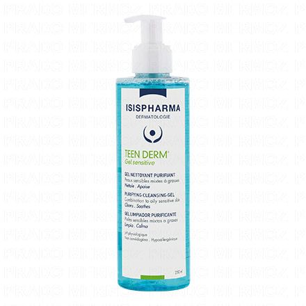 ISISPHARMA Teen Derm Gel Nettoyant Purifiant (250ml)