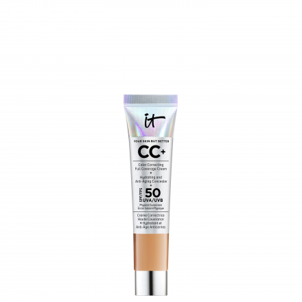 IT COSMETICS Your Skin But Better CC+ Cream SPF 50+ CC Cr&egrave;me Correctrice Haute Couvrance "Tan" (12ml)