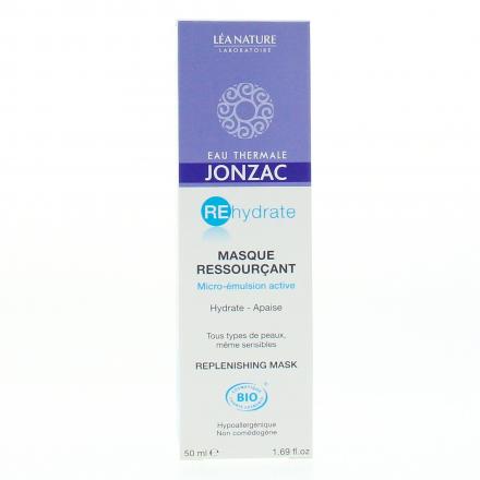 JONZAC Rehydrate Masque ressour&ccedil;ant bio tube 50ml