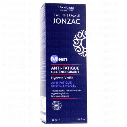 JONZAC Men - Gel &eacute;nergisant anti-fatigue bio 50ml