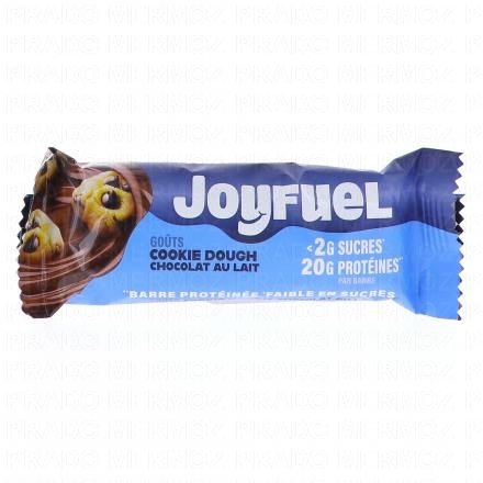 JOYFUEL Barre prot&eacute;in&eacute;e chocolat au lait Cookie Dough 55g