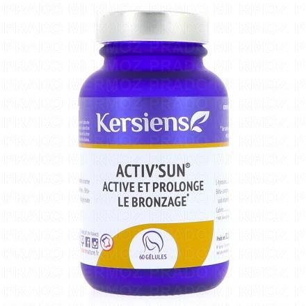 KERSIENS Activ'Sun Active et Prolonge le Bronzage 60 Gélules