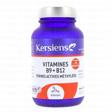 KERSIENS Vitamines B9+B12 gélules x30