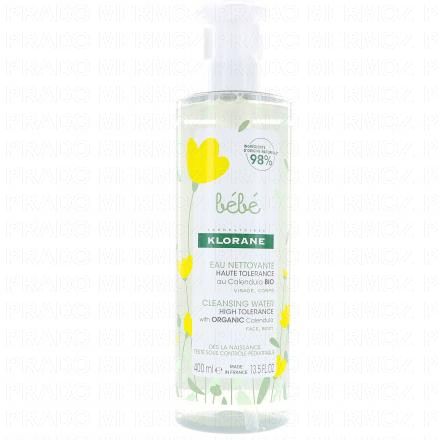 KLORANE Bébé eau nettoyante sans rinçage (400ml)