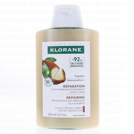 KLORANE Cupua&ccedil;u bio - Shampooing (flacon 200ml)
