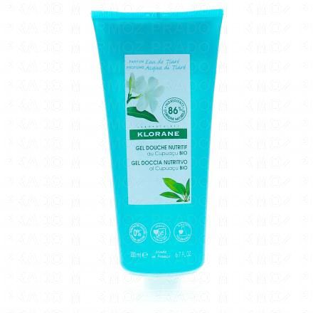 KLORANE Gel Douche Eau de Tiar&eacute; tube 200ml