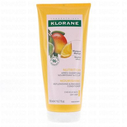 KLORANE Mangue - Baume apr&egrave;s-shampooing tube 200ml