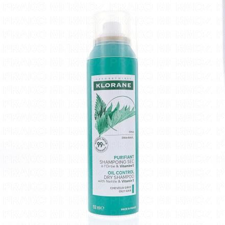 KLORANE Ortie bio - Shampooing sec séborégulateur spray (150ml)