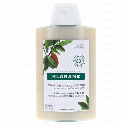 KLORANE Cupua&ccedil;u bio - Shampooing (flacon 400ml)