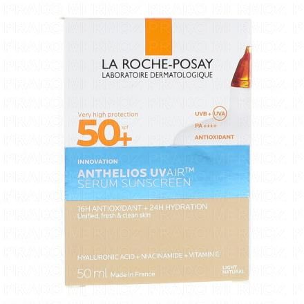 LA ROCHE POSAY Anthelios Uvair S&eacute;rum Solaire Teint&eacute; SPF50+ teinte Light 50ml