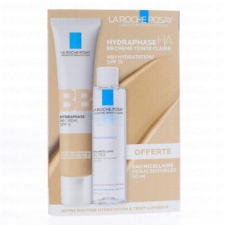 LA ROCHE POSAY Coffret hydraphase HA BB crème teinte (claire)