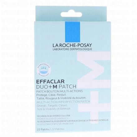 LA ROCHE POSAY Duo+M Patch - Patch Bouton Multi-Actions x22 patchs