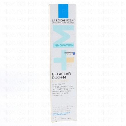 LA ROCHE-POSAY Effaclar Duo+M unifiant 40ml Teinte (claire)