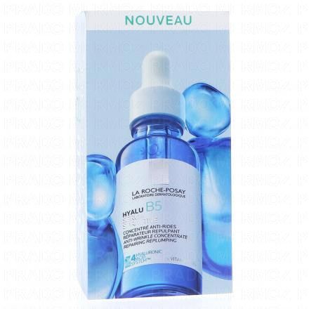 LA ROCHE POSAY Hyalu B5 - S&eacute;rum Suractiv&eacute; Concentr&eacute; Anti-Rides R&eacute;parateur Repulpant 30ml
