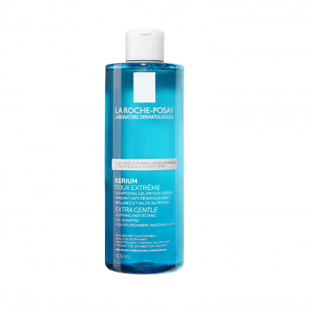 LA ROCHE-POSAY Kerium doux extrême - Shampooing gel physiologique (flacon 400ml)