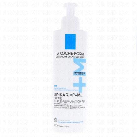 LA ROCHE POSAY Lipikar AP+ Max - Baume triple r&eacute;paration (400ml)