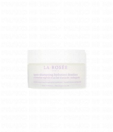 LA ROS&Eacute;E Apr&egrave;s-shampoing hydratant d&eacute;m&ecirc;lant &agrave; la k&eacute;ratine v&eacute;g&eacute;tale et au lait d'amande (pot rechargeable 200ml)