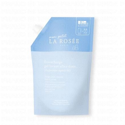LA ROSÉE Bébé Gel lavant à la glycérine végétale BIO (recharge 800ml)