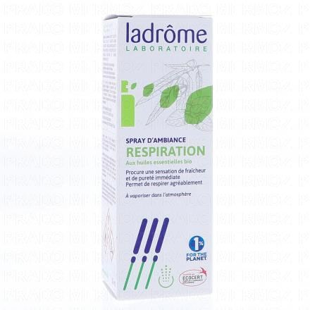 LADROME Spray d'Ambiance Respiration aux Huiles Essentielles Bio 30ml
