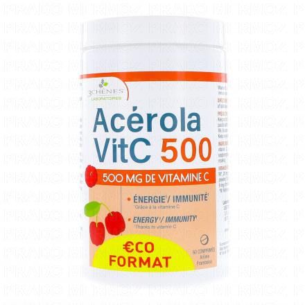 LES 3 CHENES Acérola Vit C 500 x60 comprimés