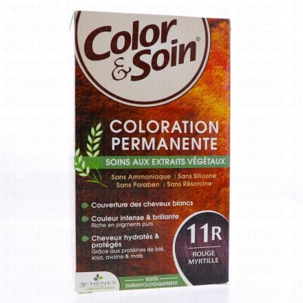 LES 3 CHÊNES Color & soin n°11R rouge myrtille