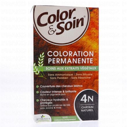 LES 3 CHÊNES Color & soin n°4N châtain naturel