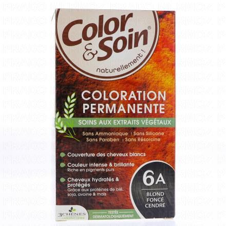 LES 3 CHÊNES Color & soin n°6A blond foncé cendré