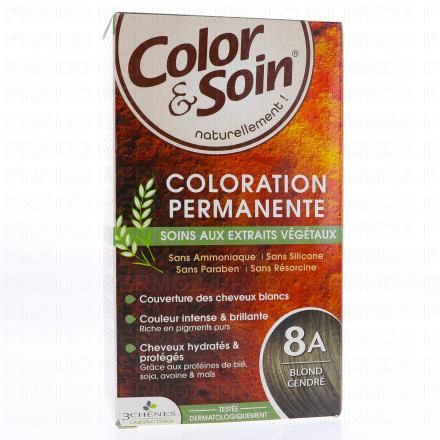 LES 3 CHÊNES Color & soin n°8A blond cendré