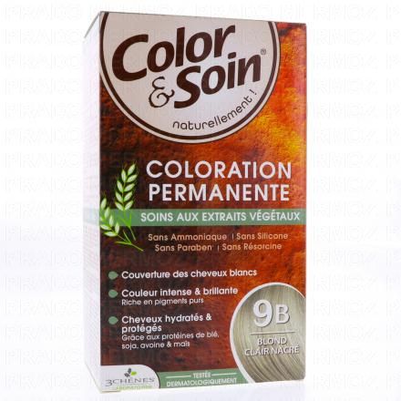 LES 3 CHÊNES Color & soin n°9B Blond clair nacré