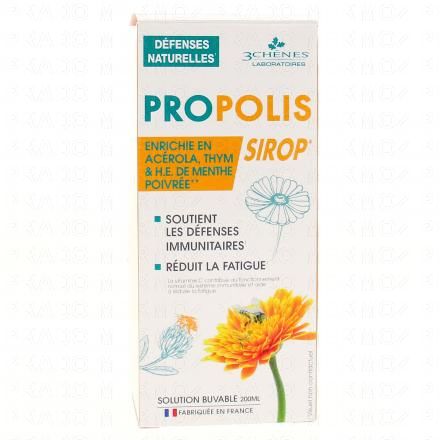 LES 3 CH&Ecirc;NES Propolis sirop