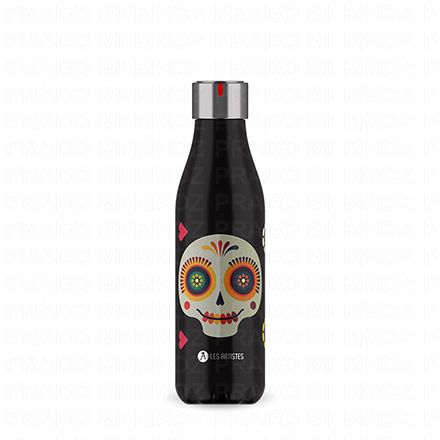 LES ARTISTES Bouteille - isotherme 500ml (sugar skull)