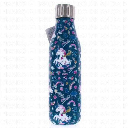 LES ARTISTES Bouteille - isotherme 500ml (licornes)