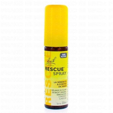 FLEURS DE BACH Rescue - Spray jour s&eacute;r&eacute;nit&eacute; sans alcool 20ml