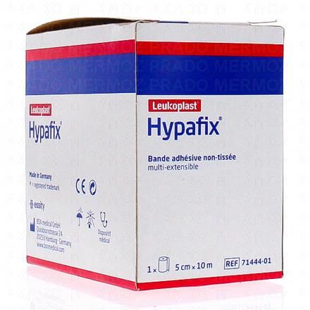 LEUKOPLAST Hypafix - bande adhésive non tissé 5cm x 10m