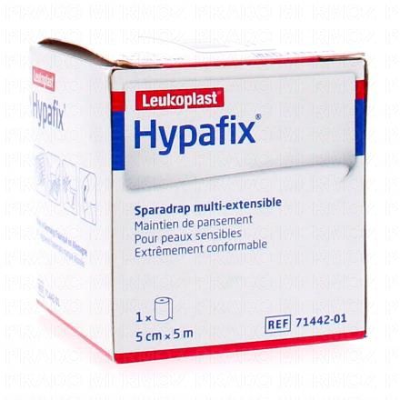 LEUKOPLAST Hypafix - Bande adh&eacute;sive non tiss&eacute; 5cm x 5m