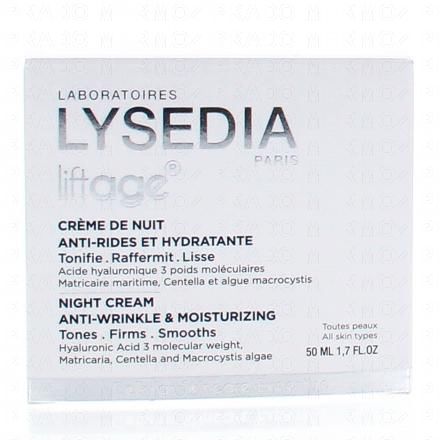 LYSEDIA Liftage cr&egrave;me de nuit anti-&acirc;ge