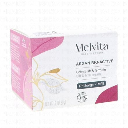 MELVITA Argan Bio-Active - Cr&egrave;me lift & fermet&eacute; bio (recharge pot cr&egrave;me 50ml)