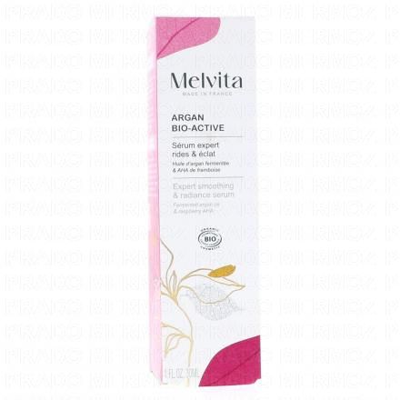 MELVITA Argan Bio-Active - Sérum Expert Rides & Éclat Bio 30 ml