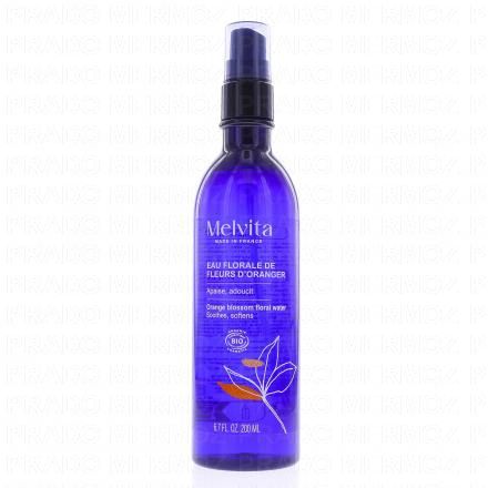 MELVITA Eau florale fleur d'Oranger Bigarade bio (brumisateur 200ml)