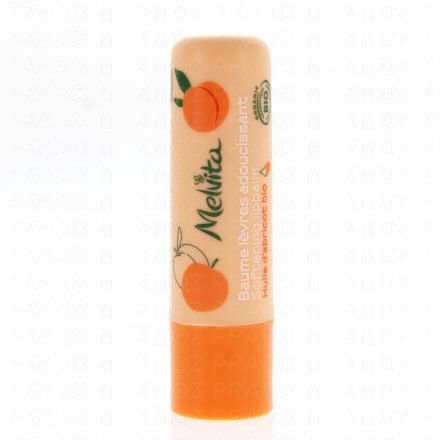 MELVITA Fruités & vitaminés - Baume lèvres adoucissant bio abricot 4.5g