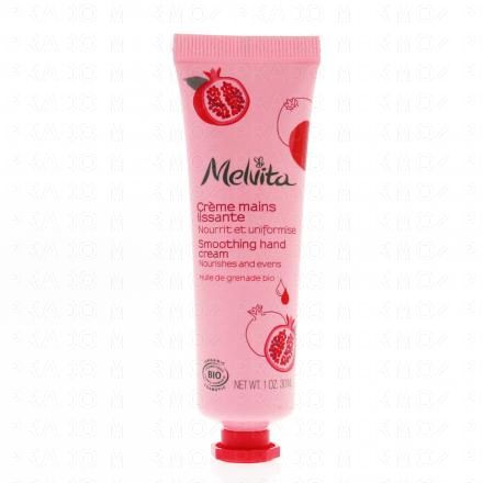 MELVITA Fruit&eacute;s & vitamin&eacute;s - Cr&egrave;me mains lissante bio grenade tube 30ml