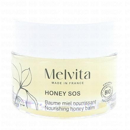 MELVITA Honey SOS - Baume Nourrissant Miel Bio 9g