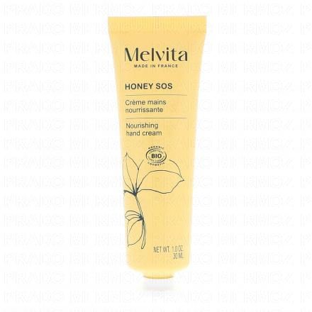 MELVITA Honey SOS - Crème Mains Nourrissante bio 30ml